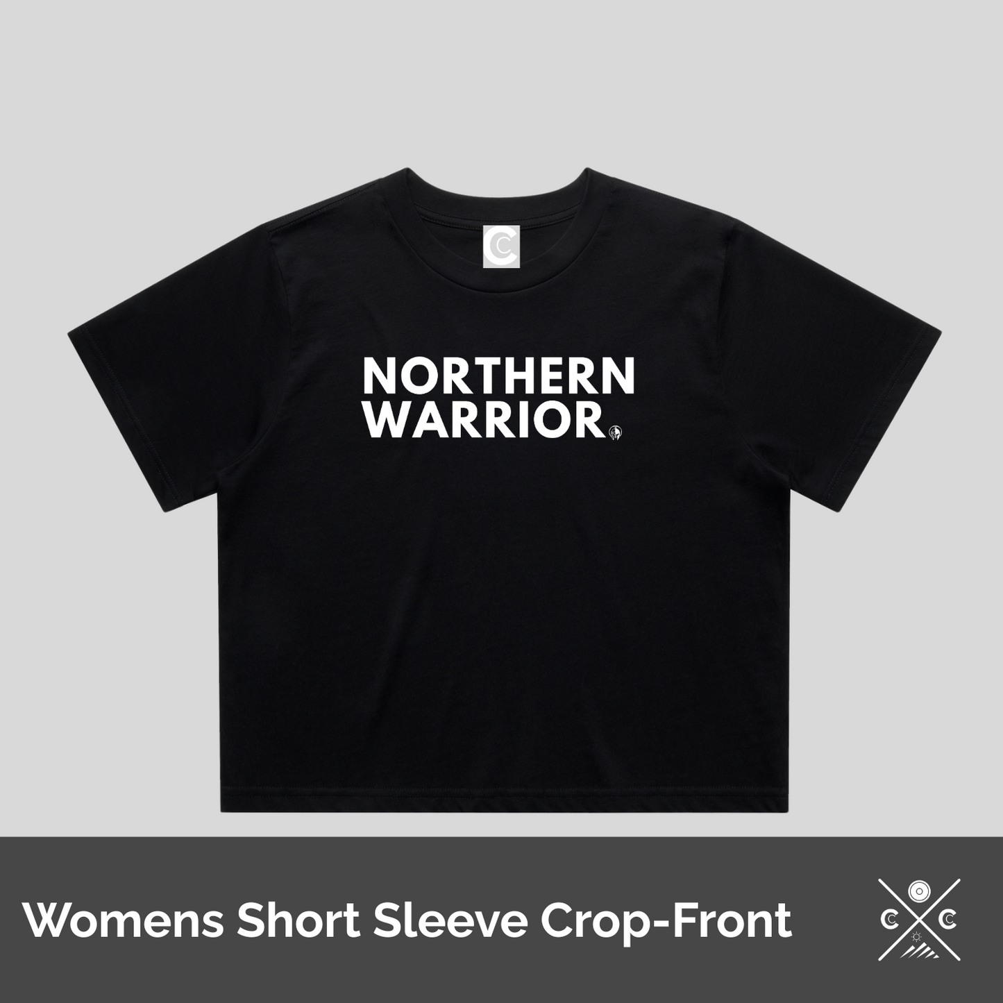Womens Short Sleeve Crop - Lift In The Lakes