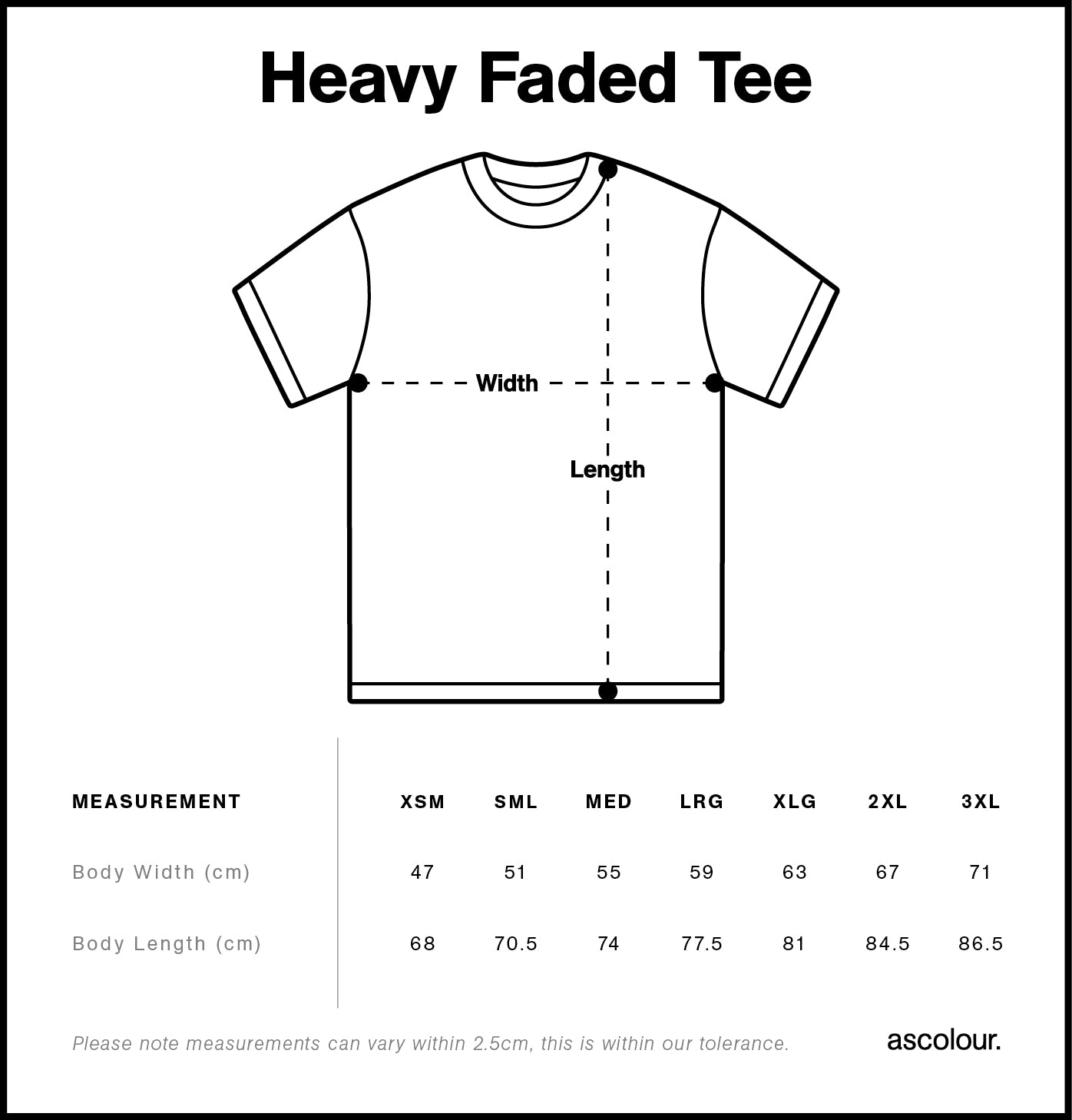Heavy Faded Tee
