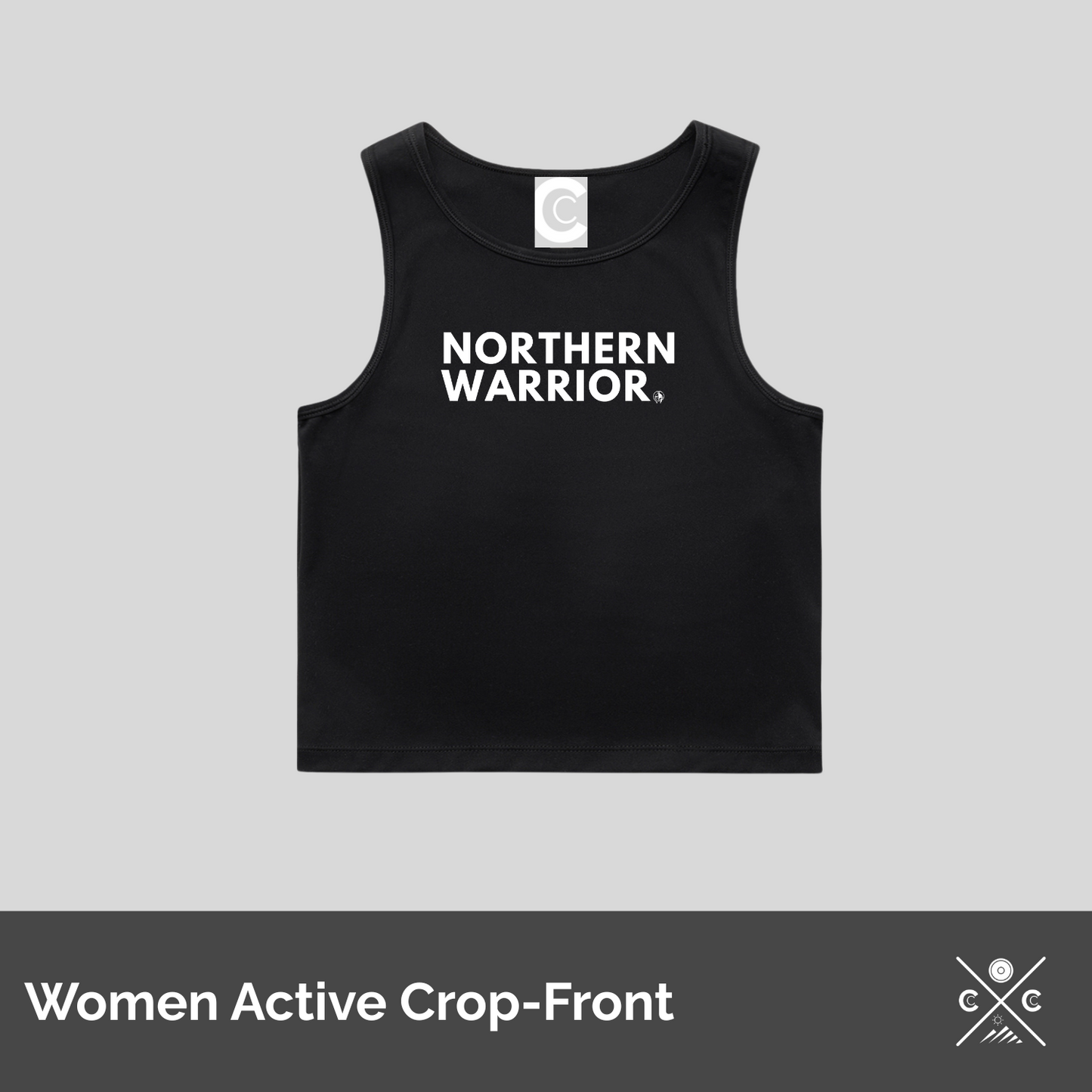 Womens Active Crop - Lift In The Lakes