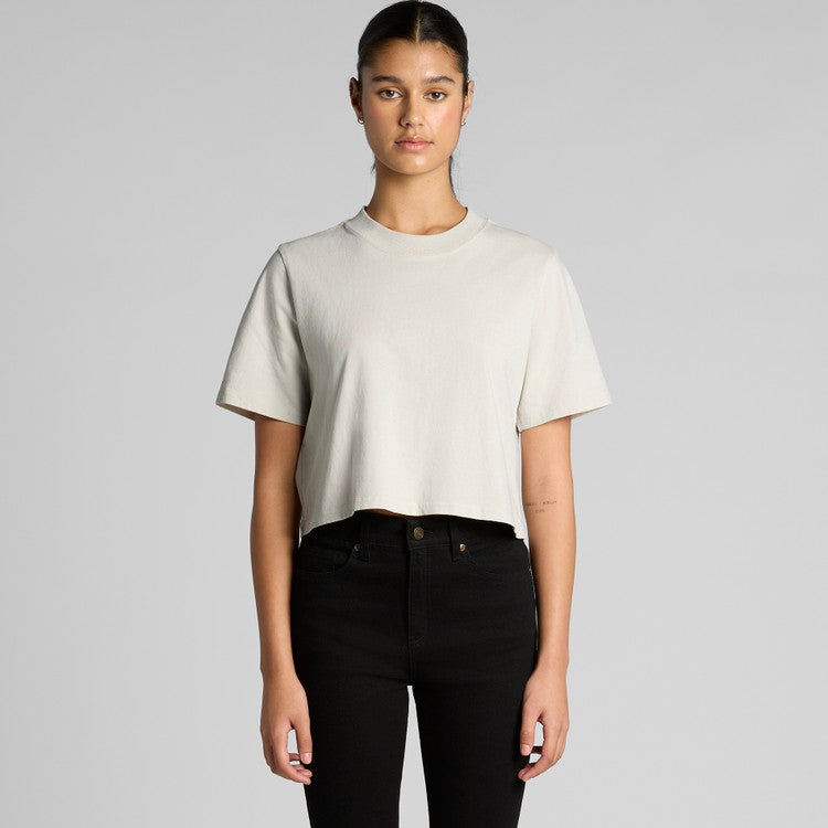 Women's Heavy Faded Crop Tee
