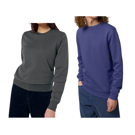 Premium Midweight Organic Poly-Cotton Sweatshirt (unisex)