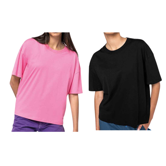 Premium Oversized Organic Cotton T-shirt (WOMENS)