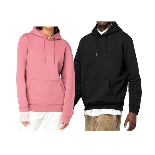 Premium Organic Poly-Cotton Hoodie (Unisex)